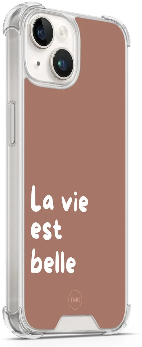 Casevibes iPhone 14 Shockproof Hoesje A/i14/S/021 - Bruin