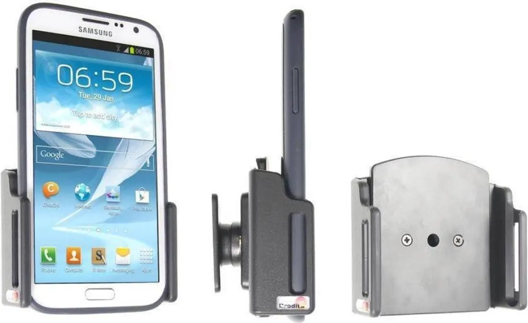 Brodit Universele Telefoonhouder 511479 - 75-89mm - Zwart