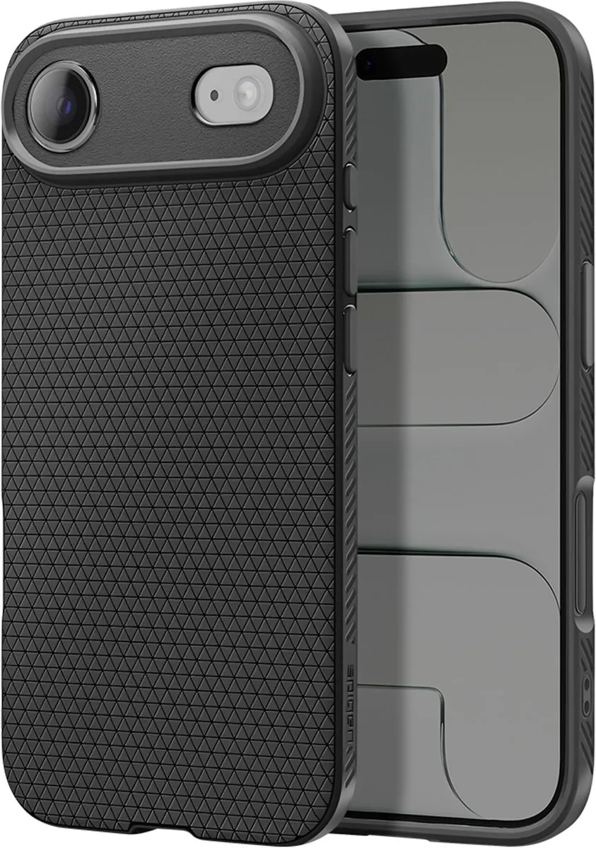 Spigen Liquid Air Hoesje iPhone 17 Air Safe Cover - Zwart