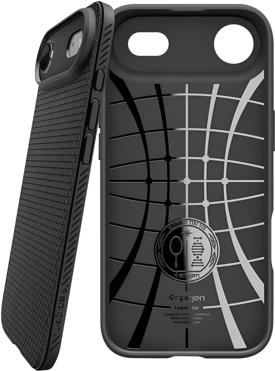 Spigen Liquid Air Hoesje iPhone 17 Air Safe Cover - Zwart