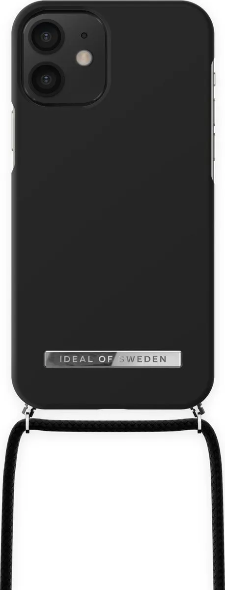 iDeal of Sweden iPhone 12 Mini Necklace Case Ultra Black