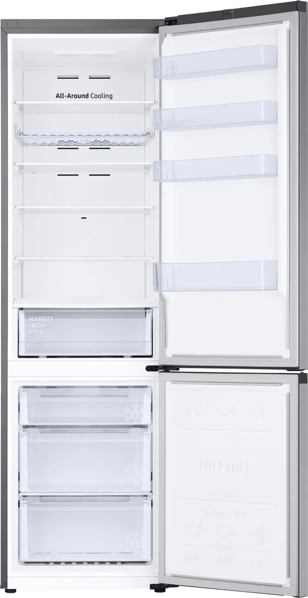 Samsung RB38C602DSA Koel-vriescombinatie 390L - Wi-Fi - Roestvrijstaal - afbeelding 6 van 6