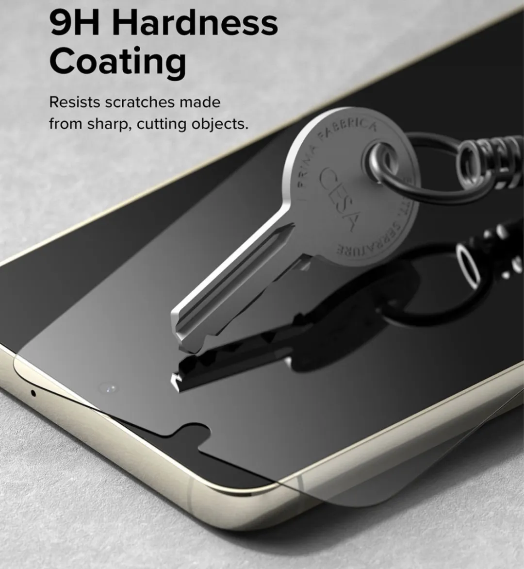 Ringke Screen Protector Samsung Galaxy S23 - 9H Tempered Glass - 2 Stuks