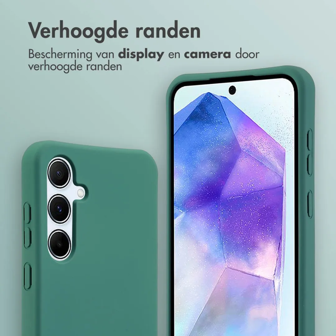 Imoshion Hoesje Samsung Galaxy A55 - Donkergroen