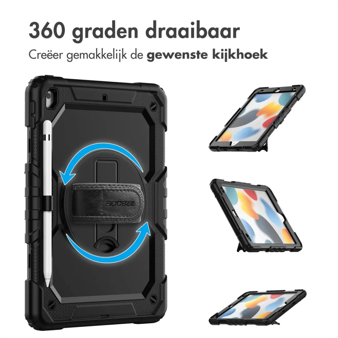 Accezz Tablethoes SH00063442 - Apple iPad 10.2" - Zwart