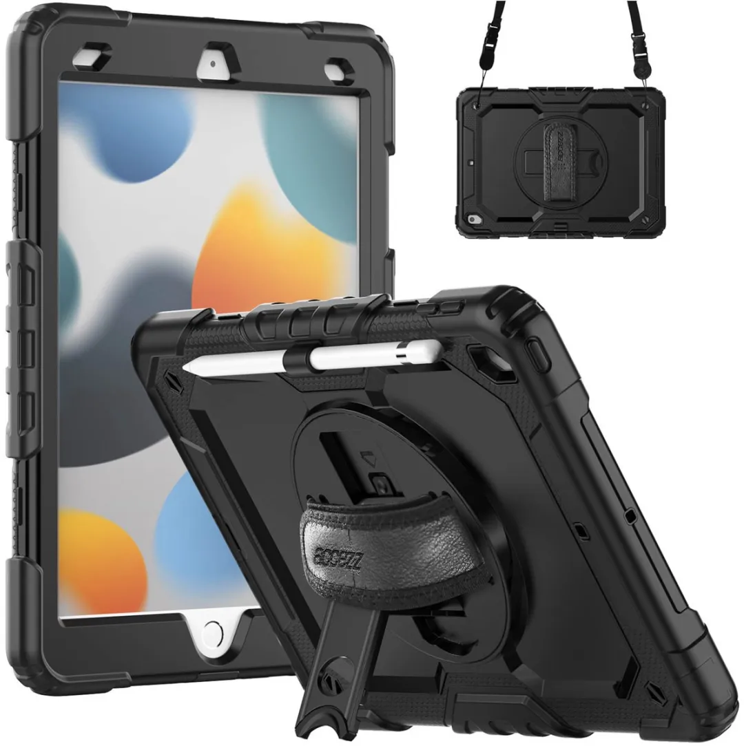 Accezz Tablethoes SH00063442 - Apple iPad 10.2" - Zwart
