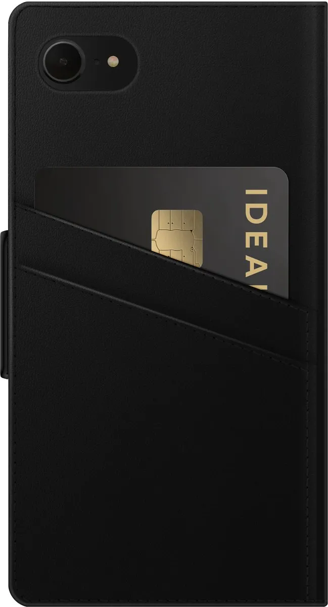 iDeal of Sweden Atelier Wallet iPhone 8/7/6/6s/SE - Intense Black - afbeelding 4 van 6