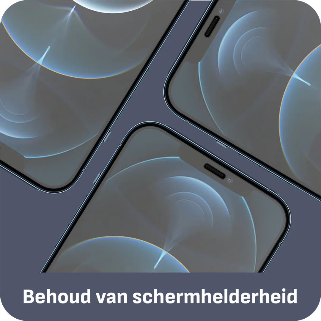 Just in Case Cazy Screenprotector iPhone 12/12 Pro - 2 Stuks