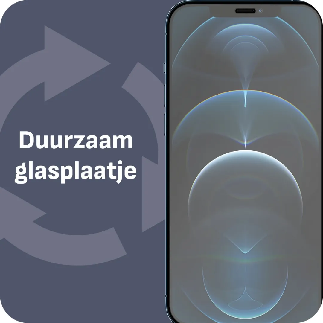 Just in Case Cazy Screenprotector iPhone 12/12 Pro - 2 Stuks