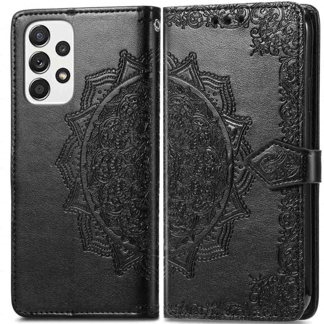 Imoshion Hoesje Samsung Galaxy A53 - 3 Pasjes - Zwart