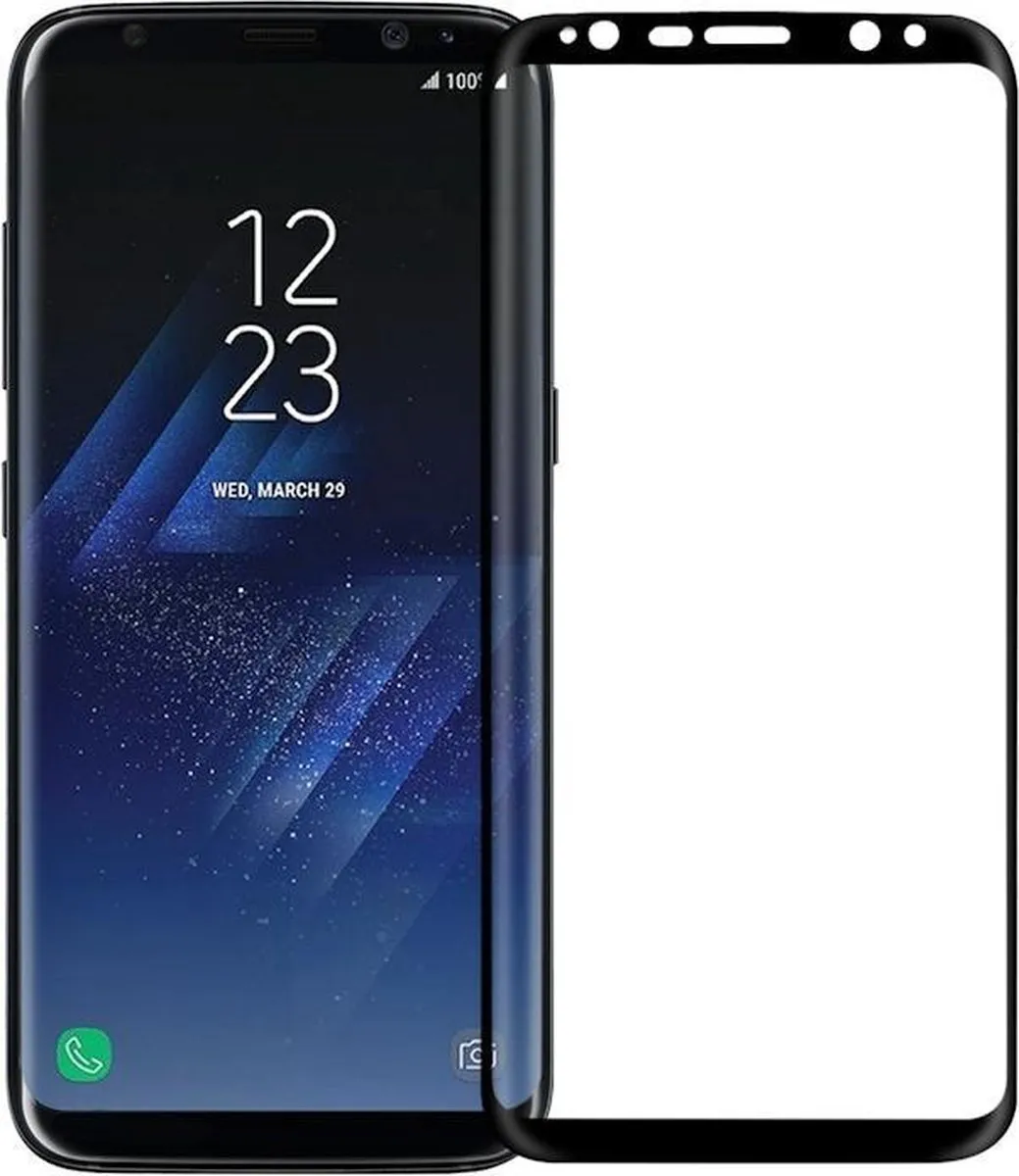 Nillkin 3D Tempered Glass voor Samsung Galaxy S8+ - afbeelding 2 van 6