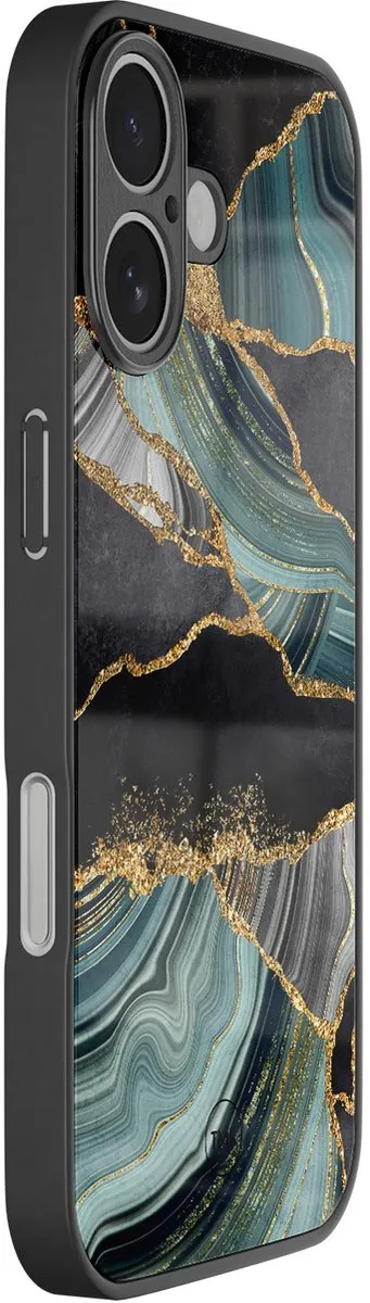 Casevibes iPhone 17 Hoesje Marble Jade Stone - Multi