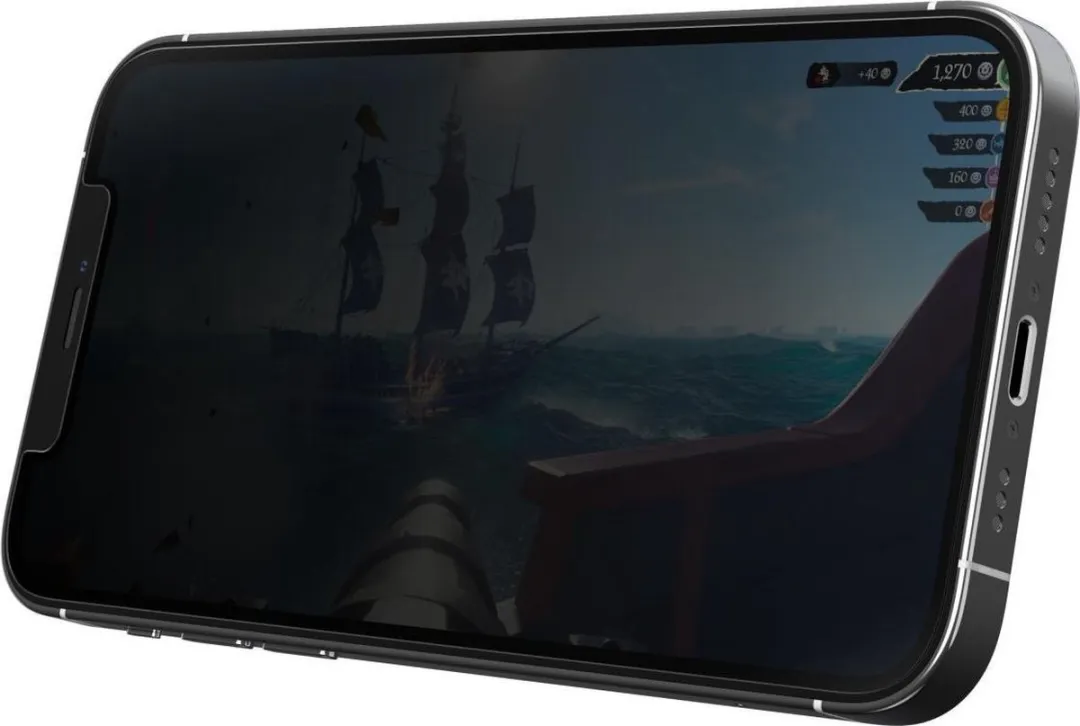 OtterBox Gaming Series Screenprotector iPhone 12/12 Pro - Privacy Glass