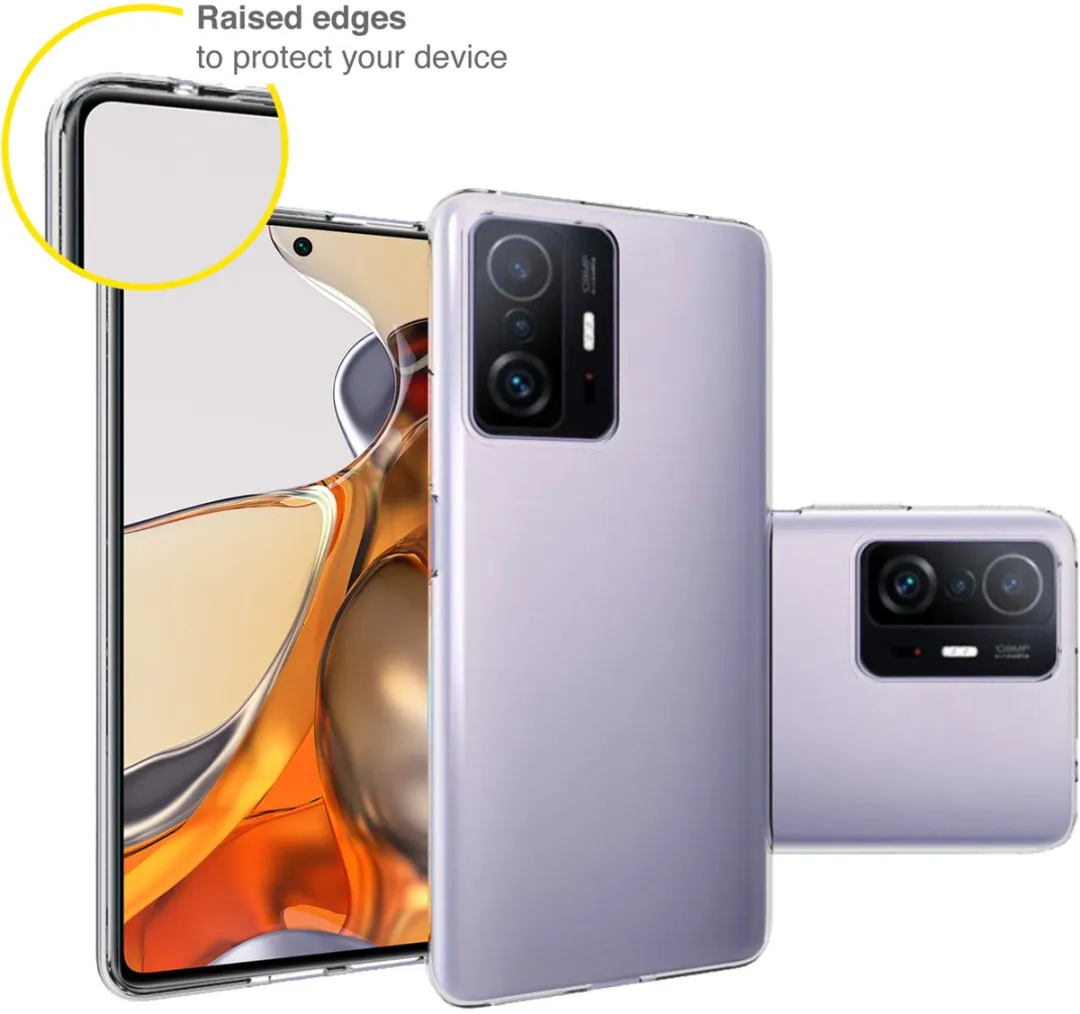 Accezz Hoesje Xiaomi 11T/11T Pro Transparant