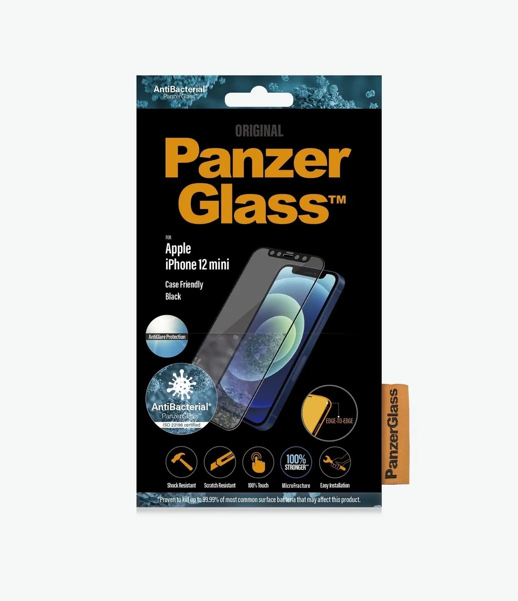PanzerGlass iPhone 12 Mini Anti-Glare Schermbeschermer