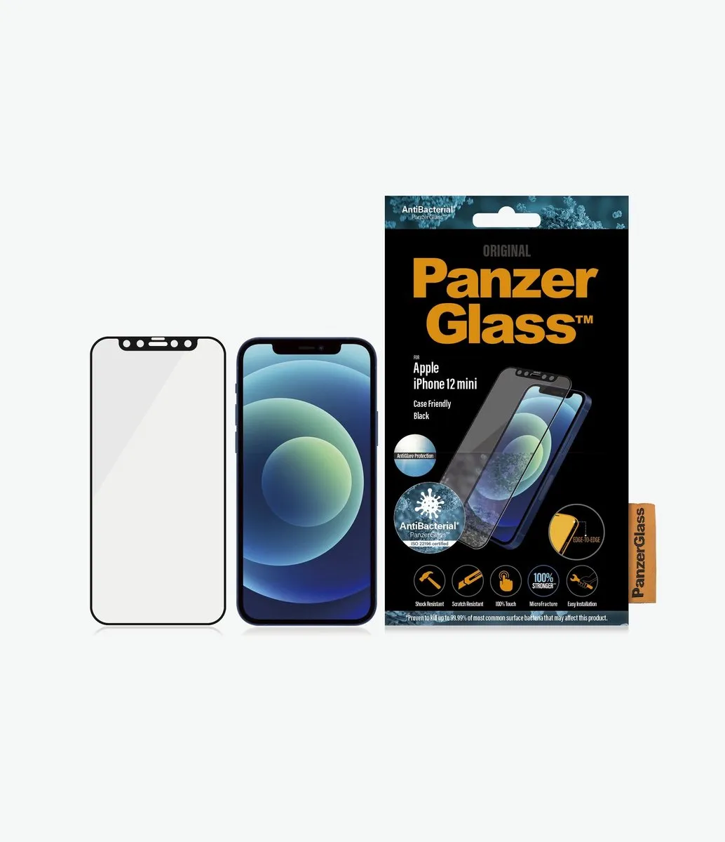 PanzerGlass iPhone 12 Mini Anti-Glare Schermbeschermer