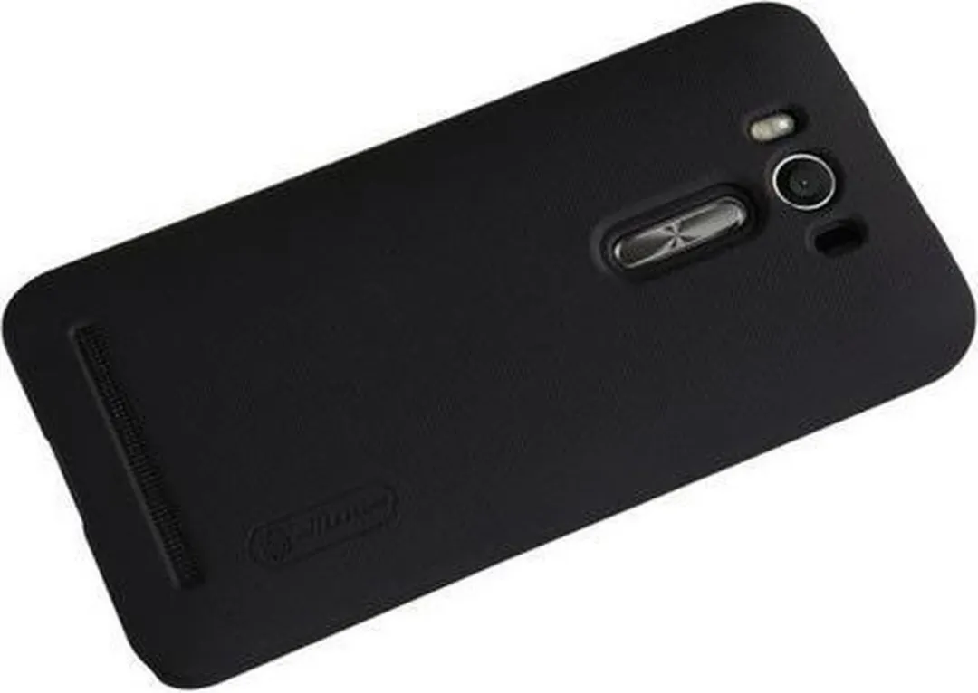 Nillkin Frosted Shield HardCase Asus ZenFone 6 - Zwart - afbeelding 5 van 5