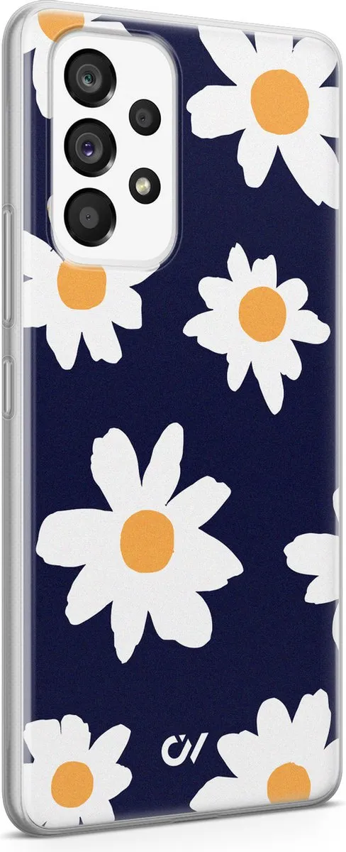 Casevibes Hoesje Samsung Galaxy A53 Sweet Daisies - Blauw