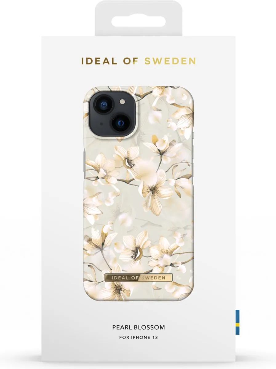 iDeal of Sweden iPhone 13 Hoes - Beige/Wit