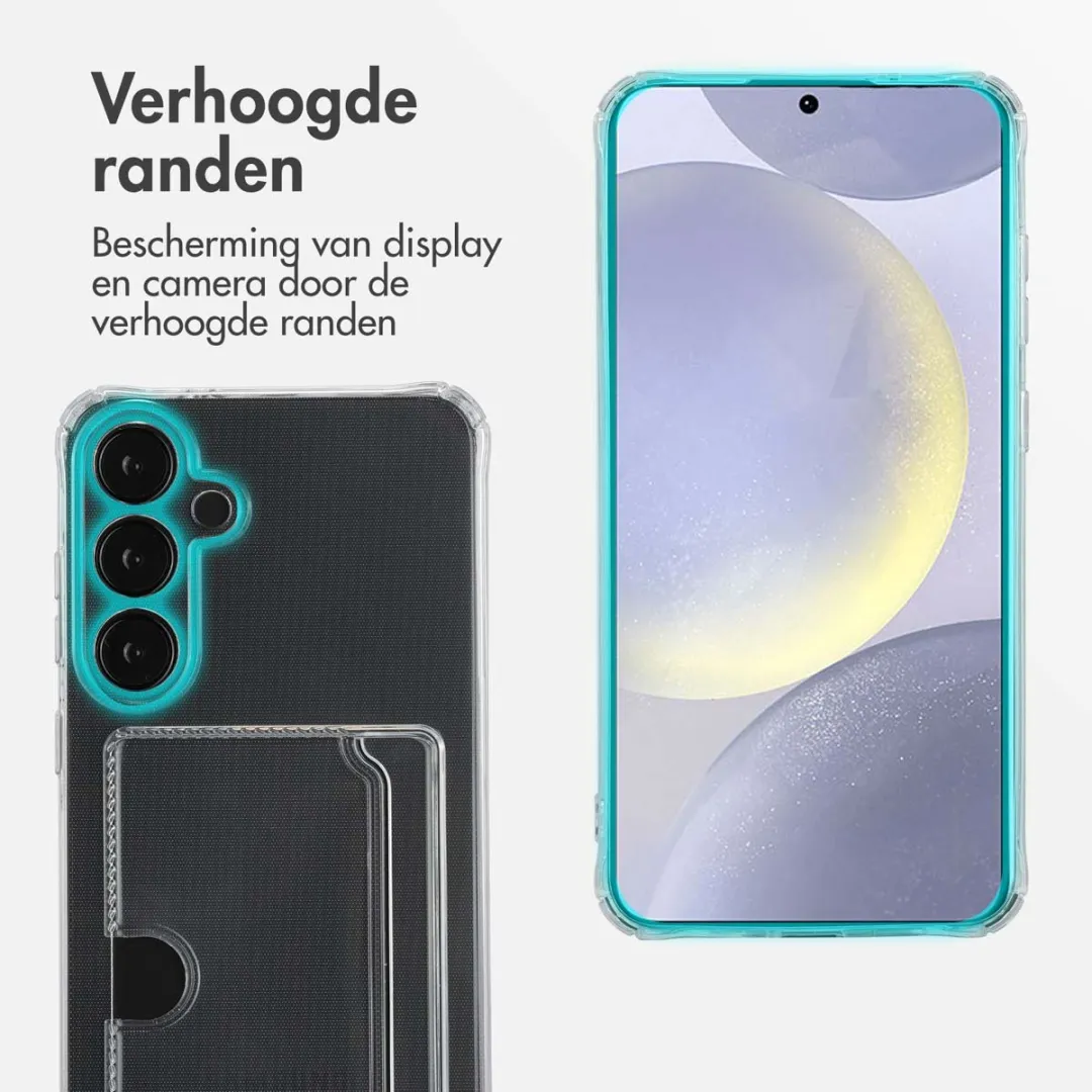 Imoshion Hoesje Samsung Galaxy S24 Plus - Transparant - 2 Pasjes