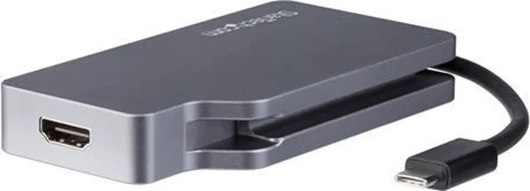 Startech CDPVDHDMDPSG USB-C 4-in-1 Video Adapter - Grijs