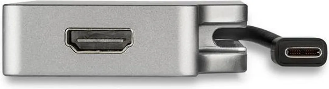 Startech CDPVDHDMDPSG USB-C 4-in-1 Video Adapter - Grijs