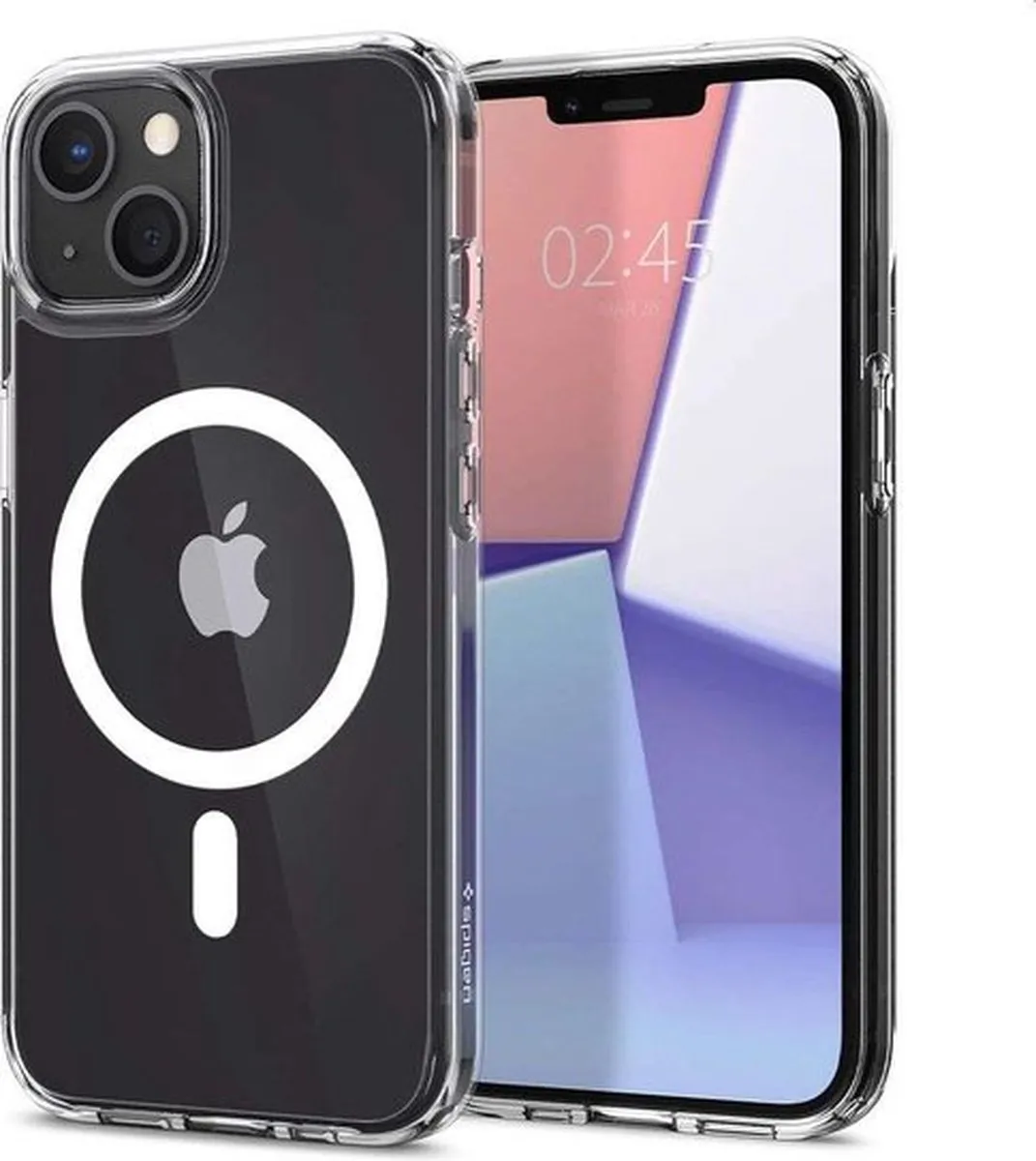 Spigen Ultra Hybrid TPU Hoesje iPhone 13 Mini ACS03322 - Transparant - afbeelding 6 van 6