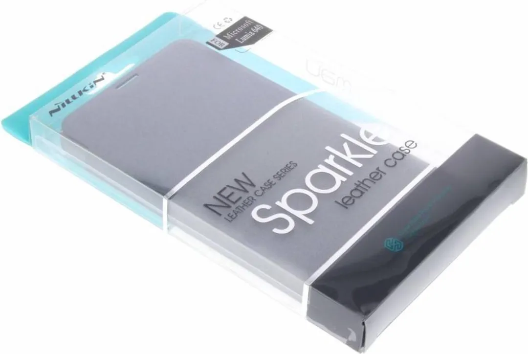 Nillkin Sparkle Hoesje Microsoft Lumia 640 - M64029738301 - Zwart - afbeelding 4 van 6