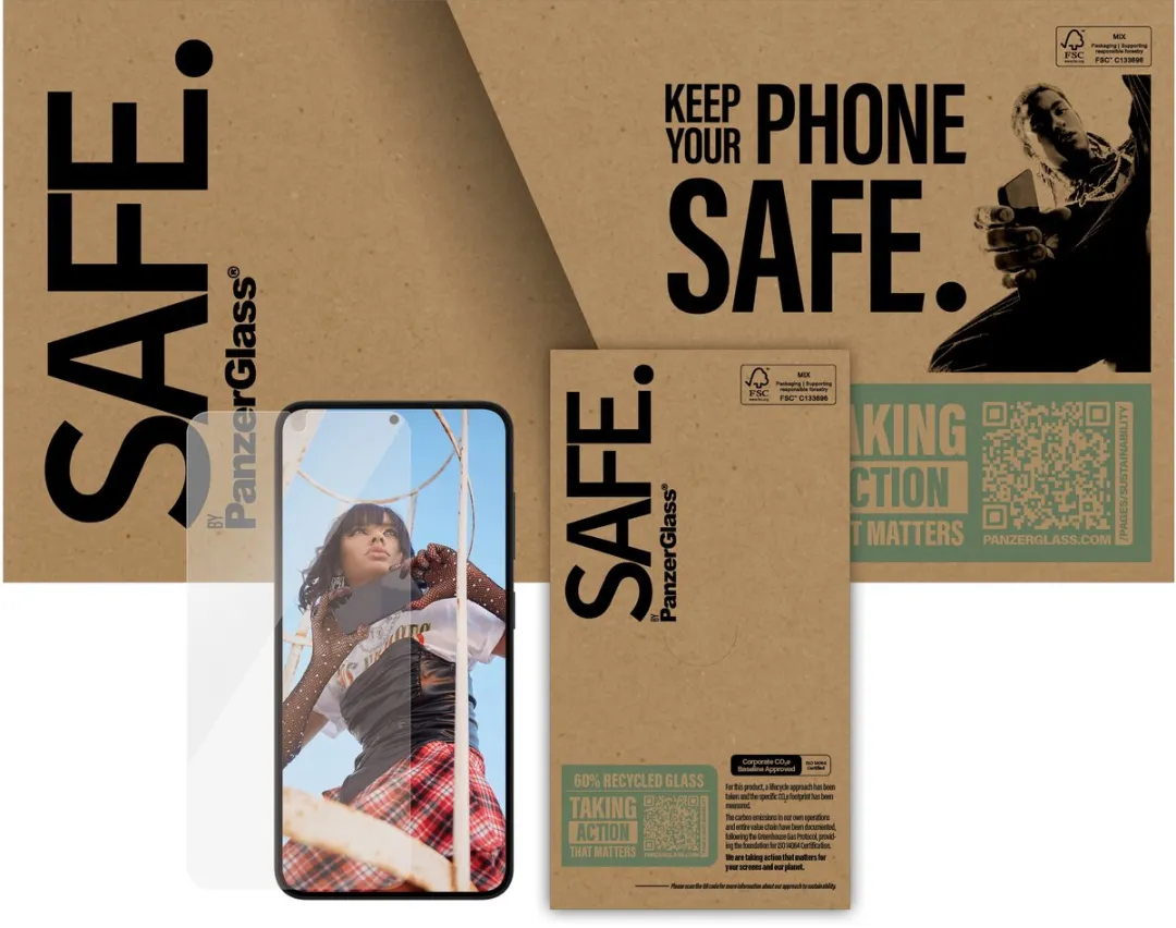 PanzerGlass Screen Protector S24/S25 - Transparant