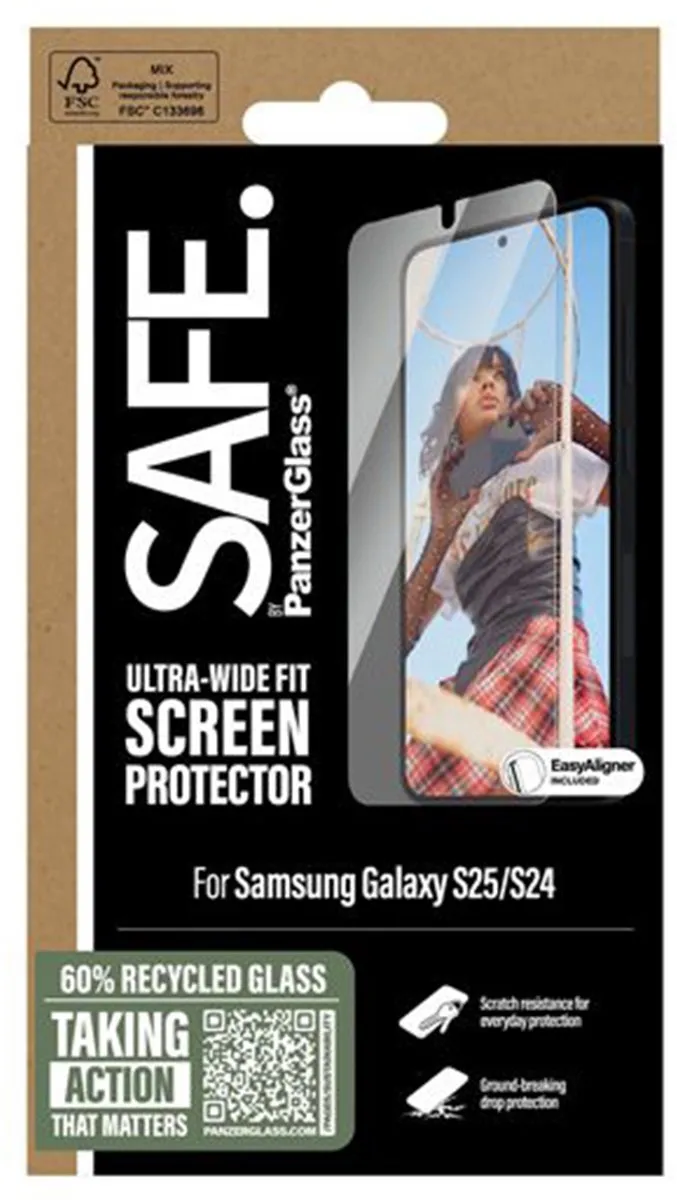 PanzerGlass Screen Protector S24/S25 - Transparant