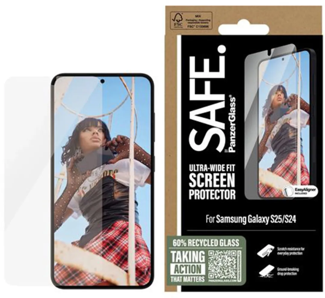 PanzerGlass Screen Protector S24/S25 - Transparant