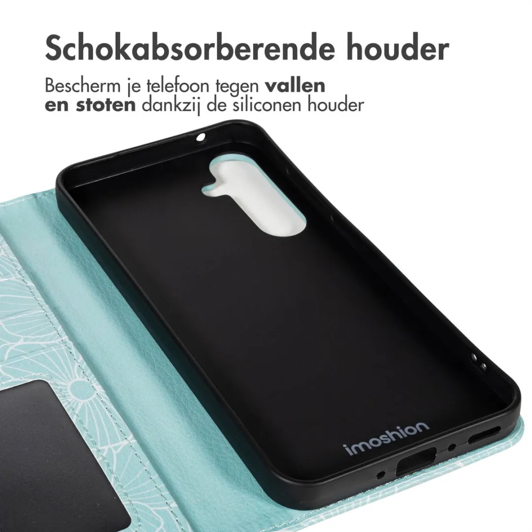Imoshion Botanica Hoesje Samsung Galaxy A35 - 3 Pasjes - Groen