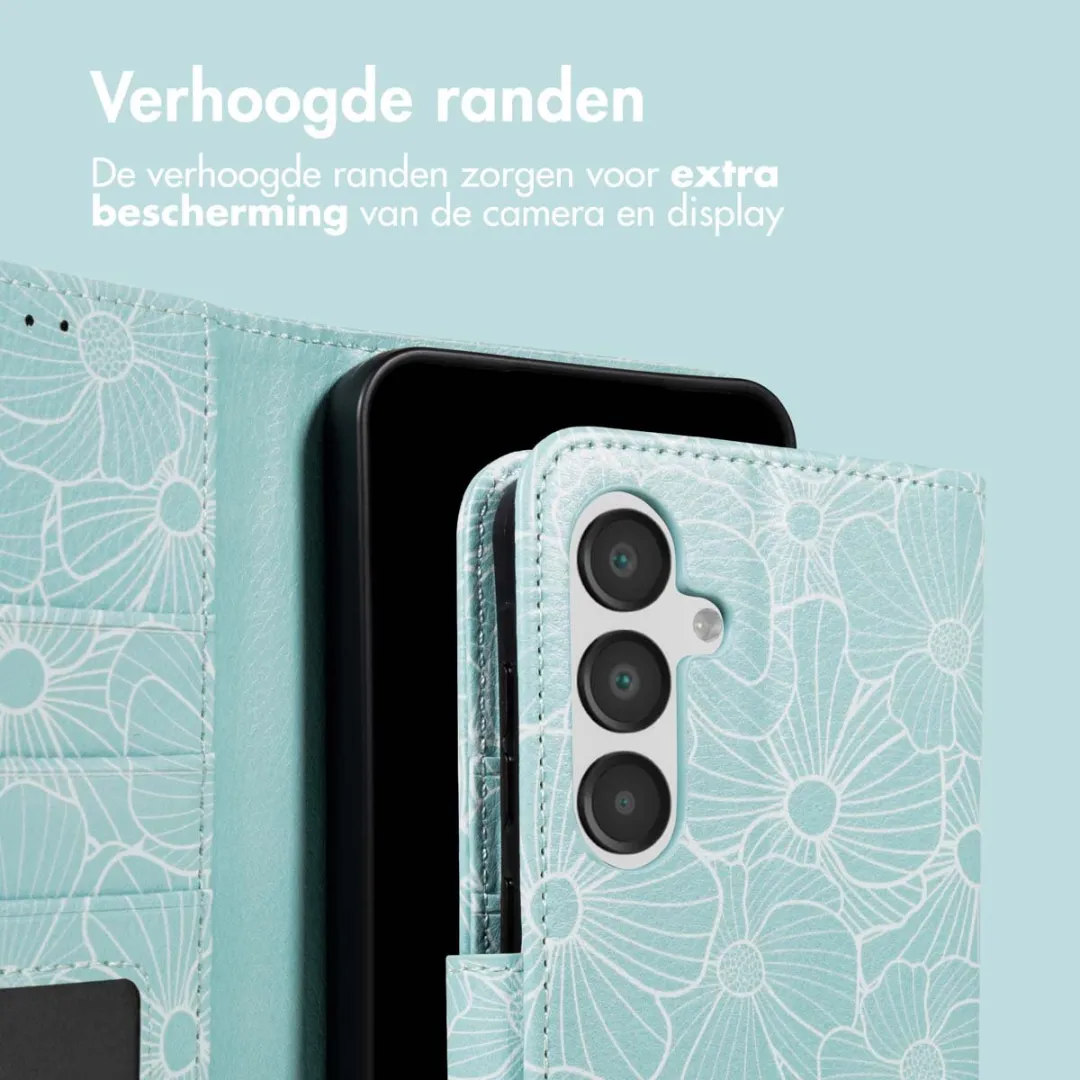 Imoshion Botanica Hoesje Samsung Galaxy A35 - 3 Pasjes - Groen