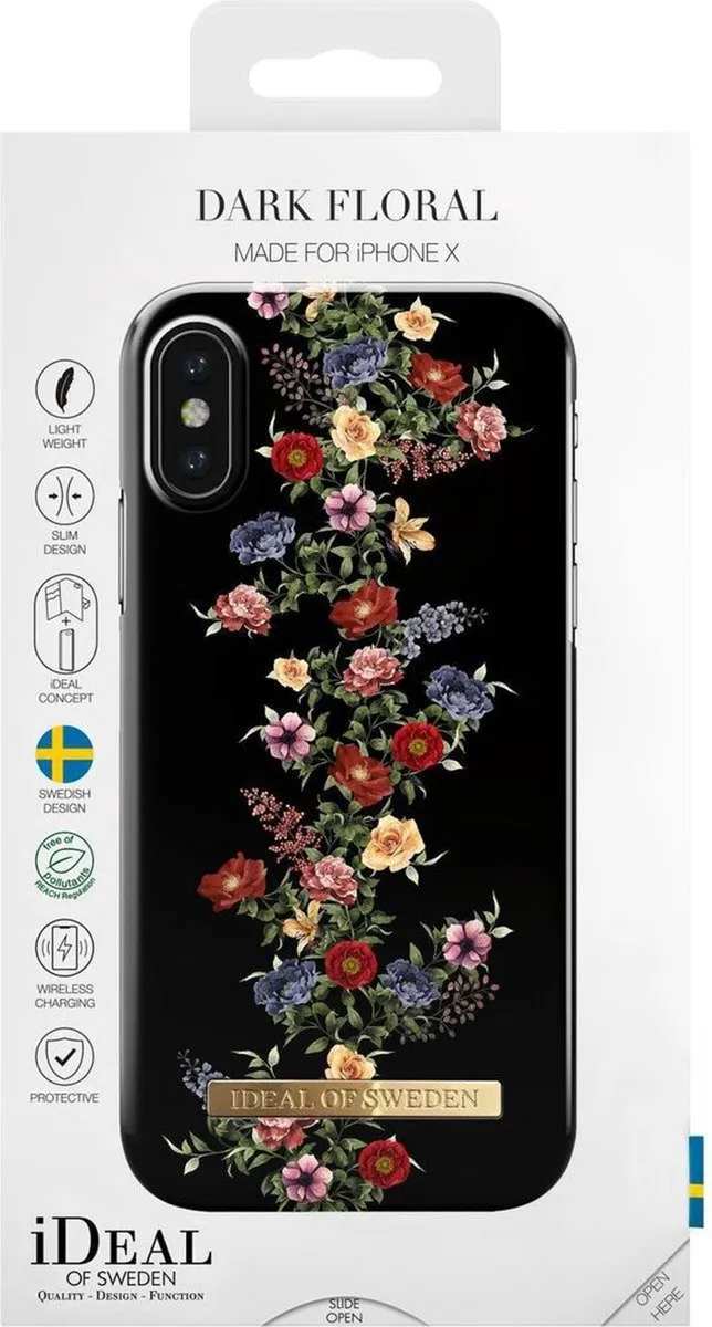 iDeal of Sweden iPhone XS/X Fashion Hoesje IDFCAW18-I8-97 - Zwart - afbeelding 6 van 6