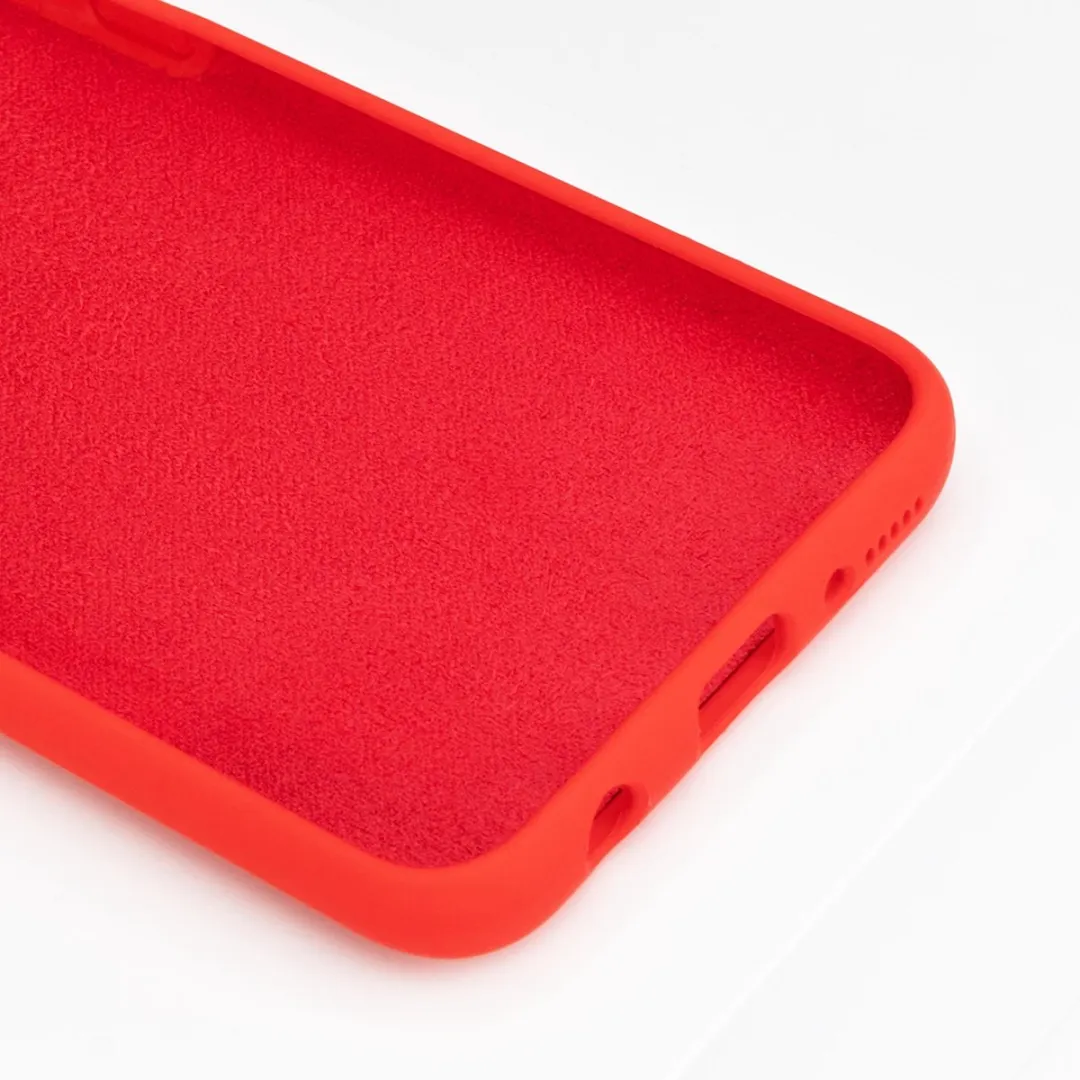 BMAX Siliconen Hard Case Samsung Galaxy A40 - Rood