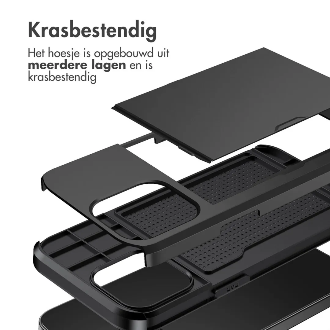 Imoshion Hoesje iPhone 14 Plus - 2 Pasjes - Zwart