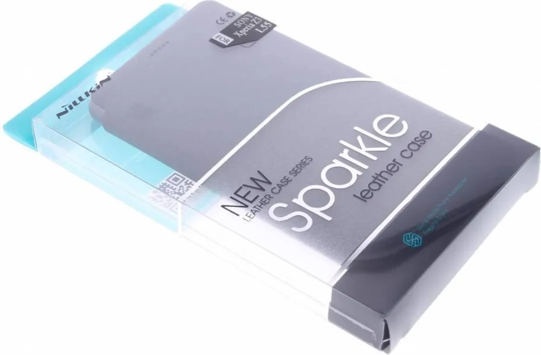 Nillkin Sparkle Booktype Hoes Sony Xperia Z3 - Zwart - afbeelding 6 van 6