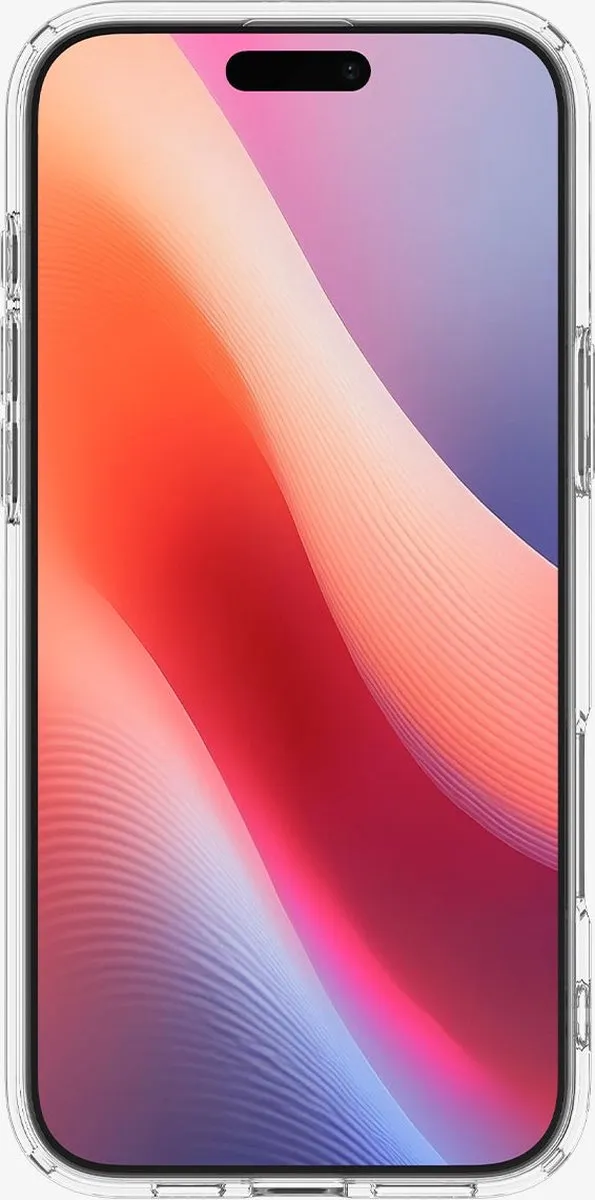 Spigen Ultra Hybrid MagFit iPhone 16 Pro Hoesje - Grijs/Transparant