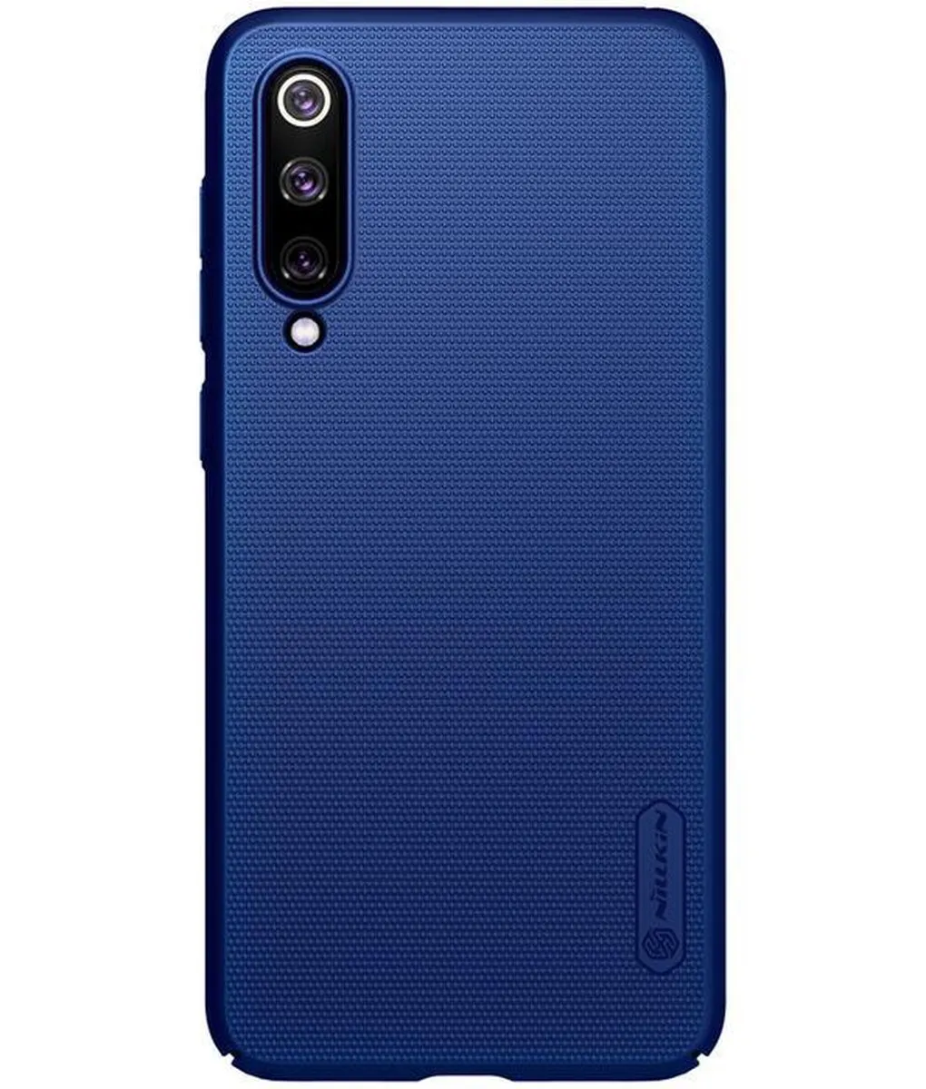 Nillkin Frosted Shield Hoesje Xiaomi Mi 9 SE - Blauw - afbeelding 4 van 4