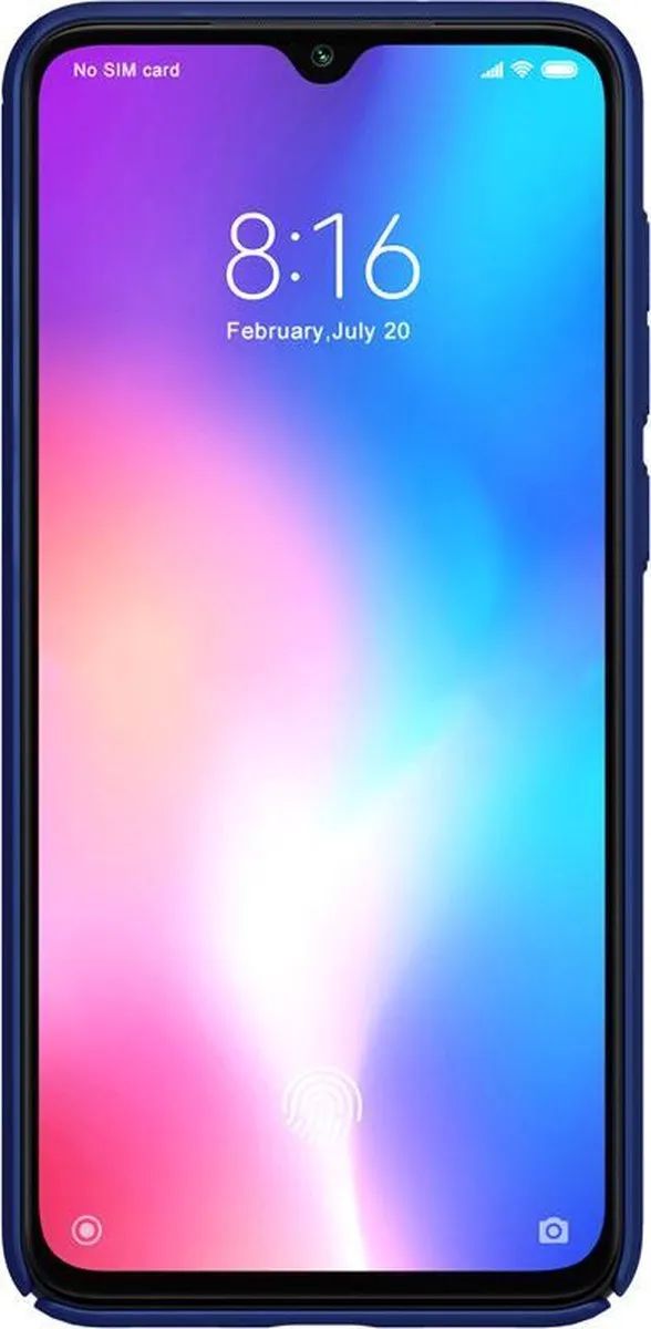 Nillkin Frosted Shield Hoesje Xiaomi Mi 9 SE - Blauw - afbeelding 2 van 4