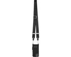 iDeal of Sweden Active Necklace Case AW21 iPhone 12/12 Pro - 3 Pasjes - Liberty Black