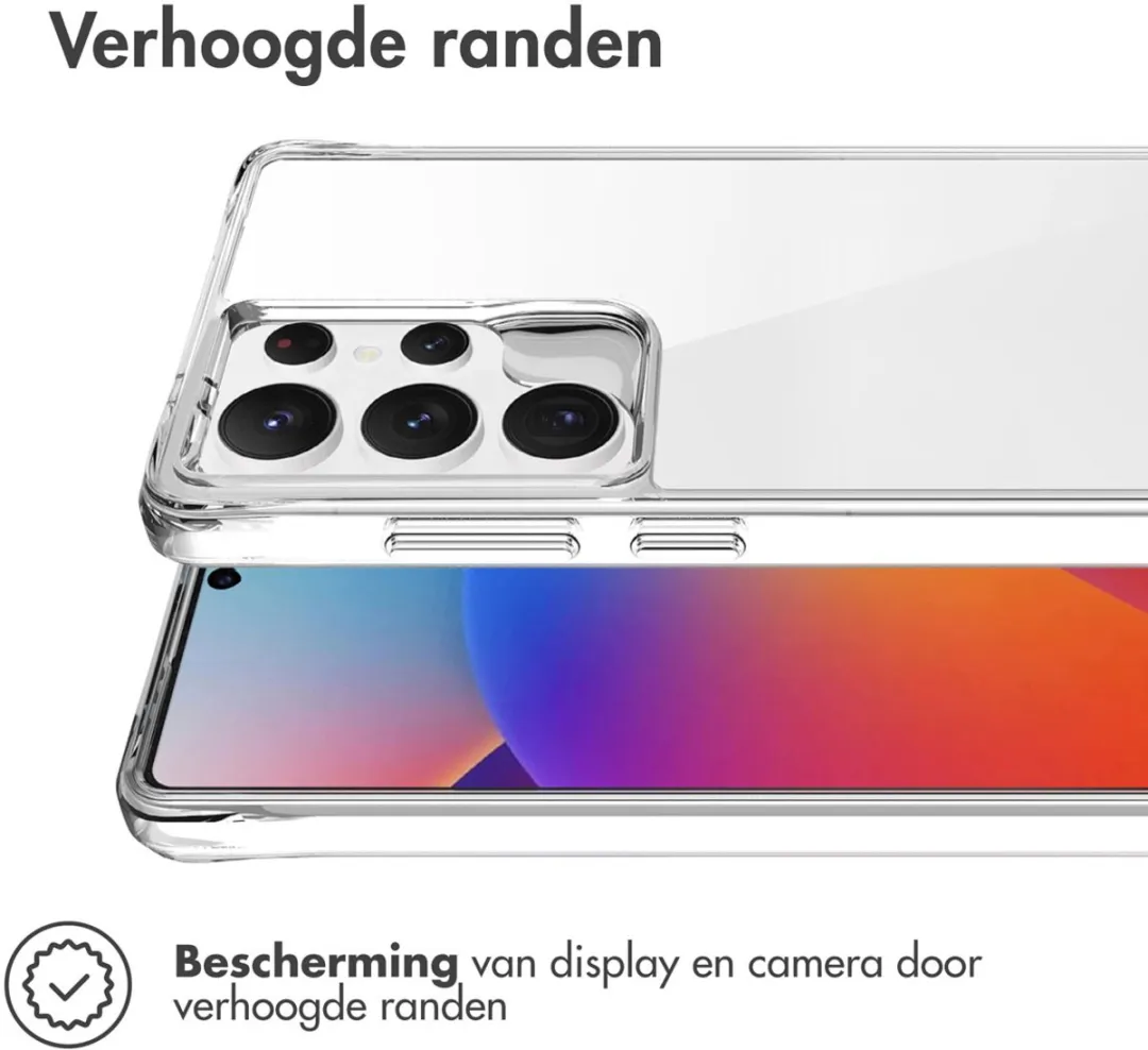 Imoshion Hoesje Samsung Galaxy S25 Ultra - Transparant - afbeelding 6 van 6