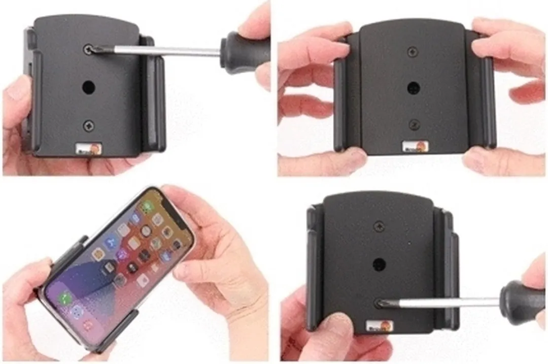 Brodit 711239 iPhone Houder - Verstelbaar 70-83mm - Zwart