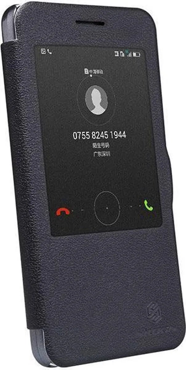 Nillkin Leather Case Honor 4X - Zwart - afbeelding 4 van 5
