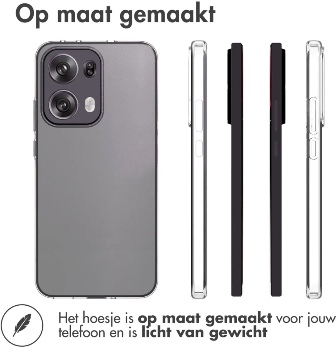 Accezz Hoesje Oppo Reno 13 Pro - Transparant