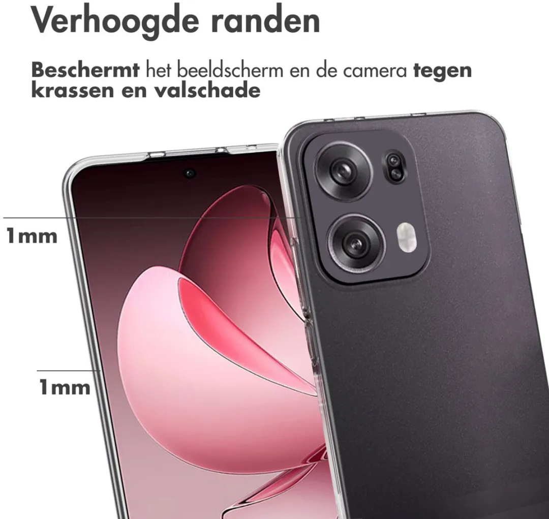 Accezz Hoesje Oppo Reno 13 Pro - Transparant