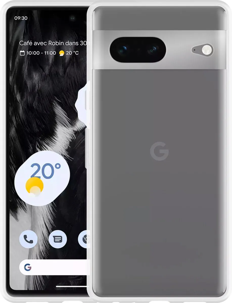 Just in Case Cazy Hoesje Google Pixel 7 - Siliconen - Transparant - MPN 4517497