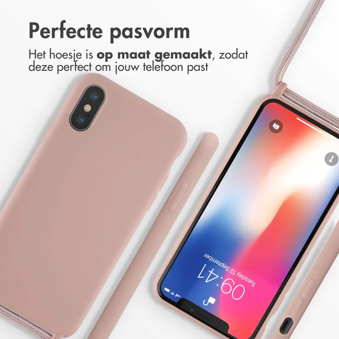 Imoshion Hoesje iPhone Xs Sand Pink - afbeelding 6 van 6