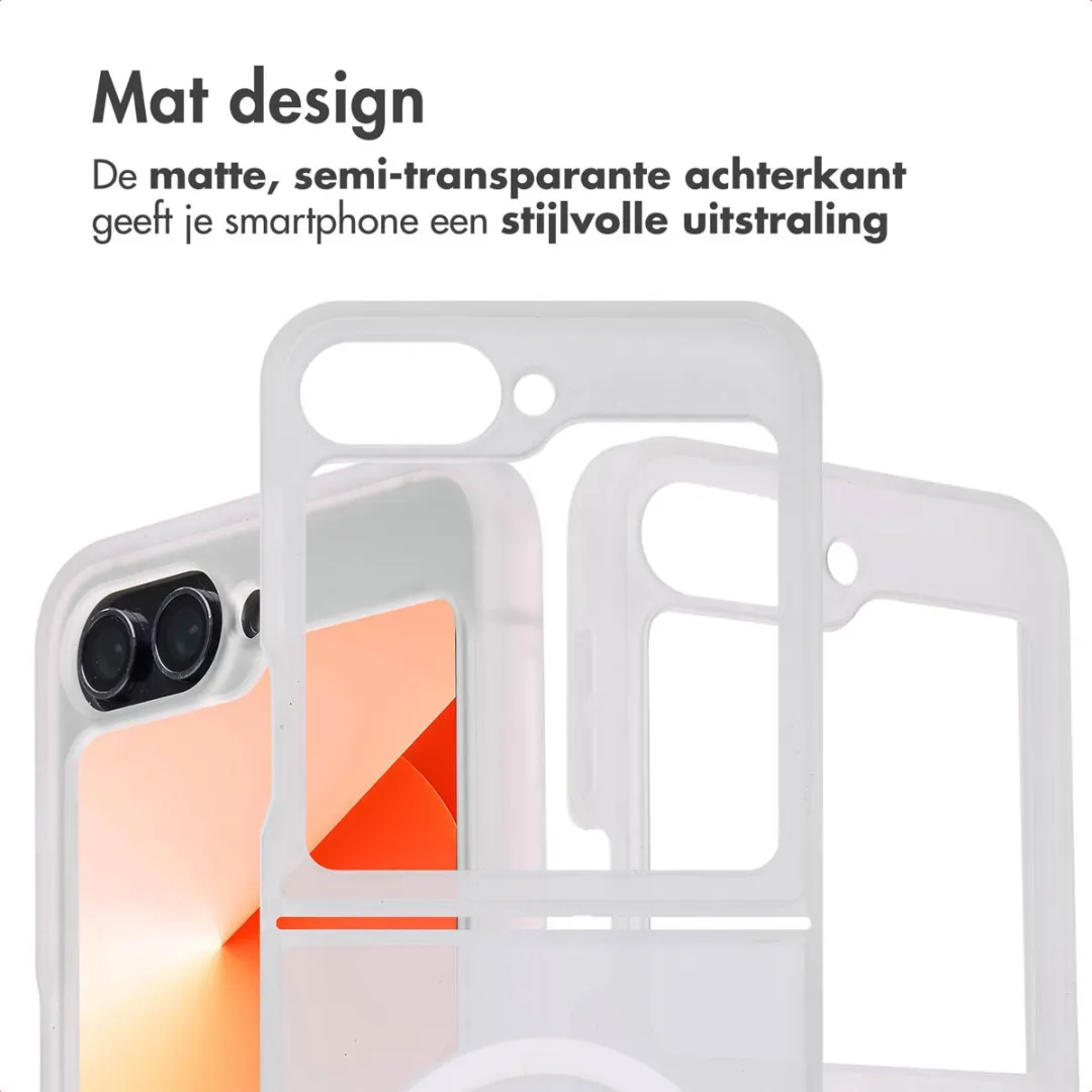 Imoshion Hoesje Samsung Galaxy Z Flip 6 - Wit