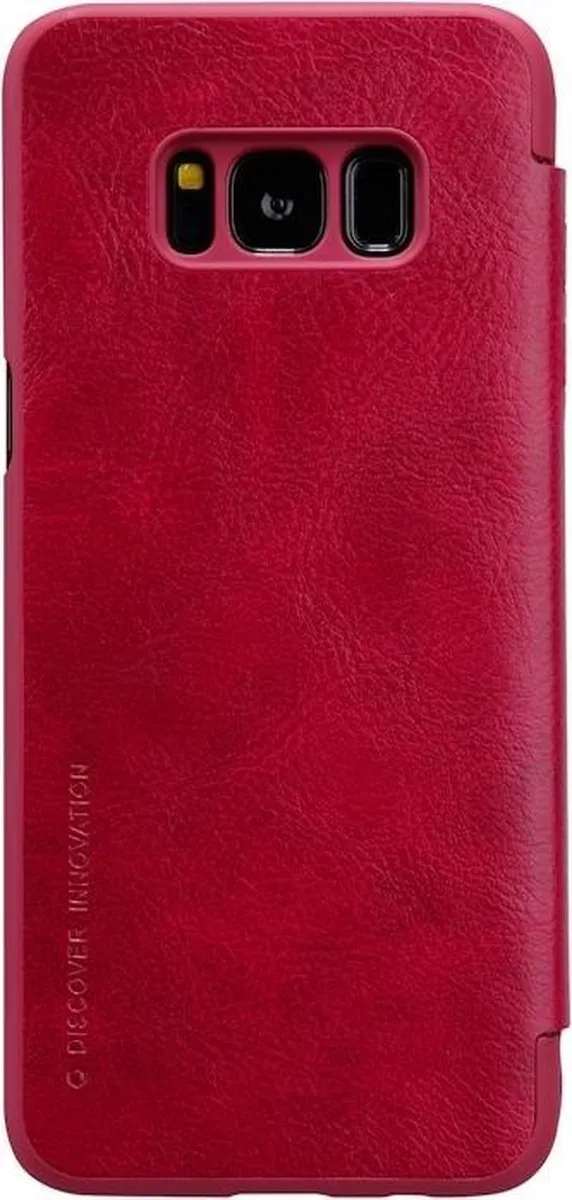 Nillkin Qin Slim Leather Book Case Samsung Galaxy S8 - Rood - afbeelding 2 van 6